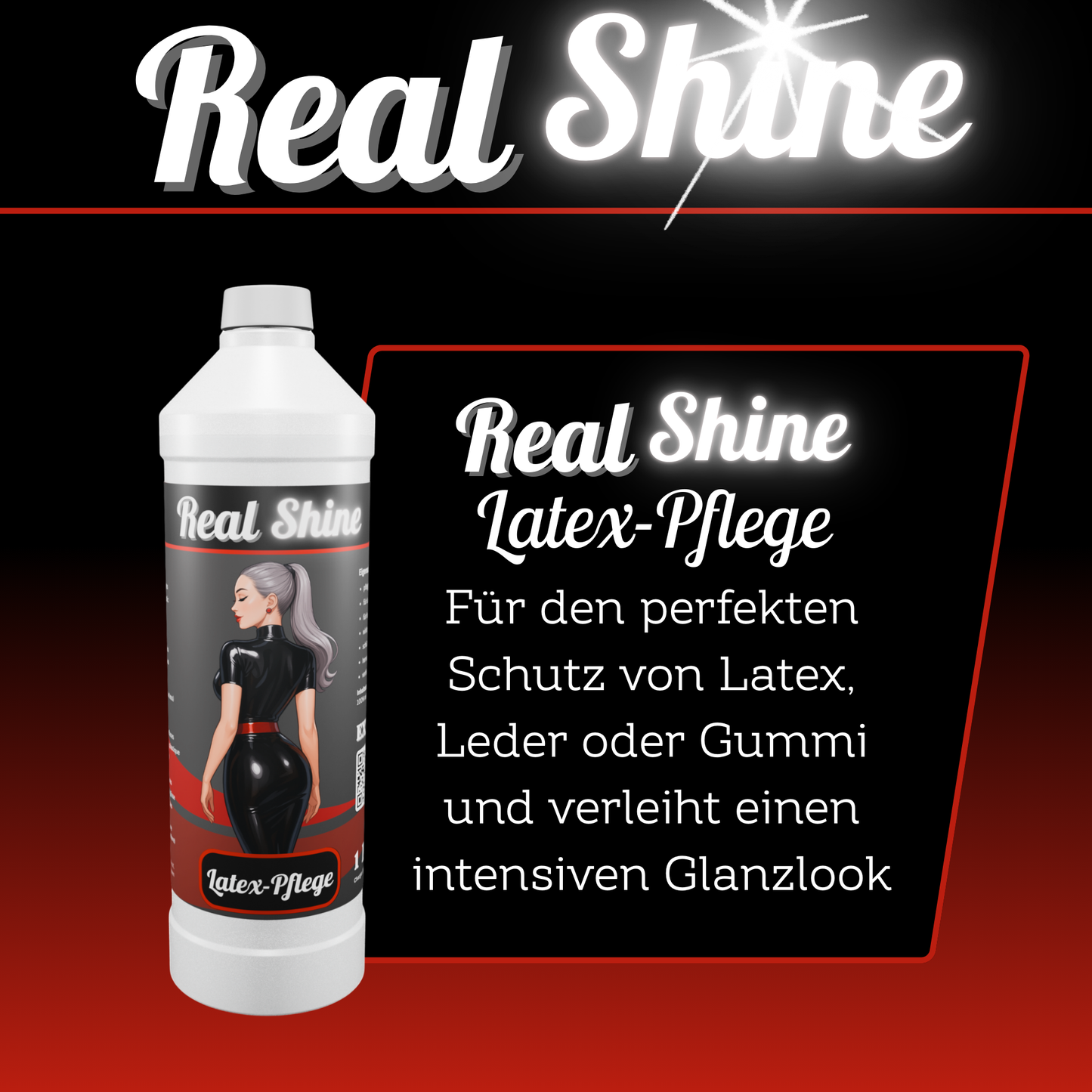 Latexpflege - Latex Anziehhilfe