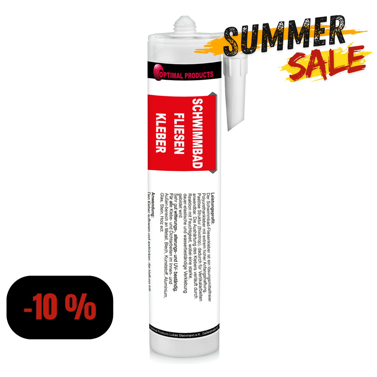 Schwimmbad-Fliesenkleber 290ml
