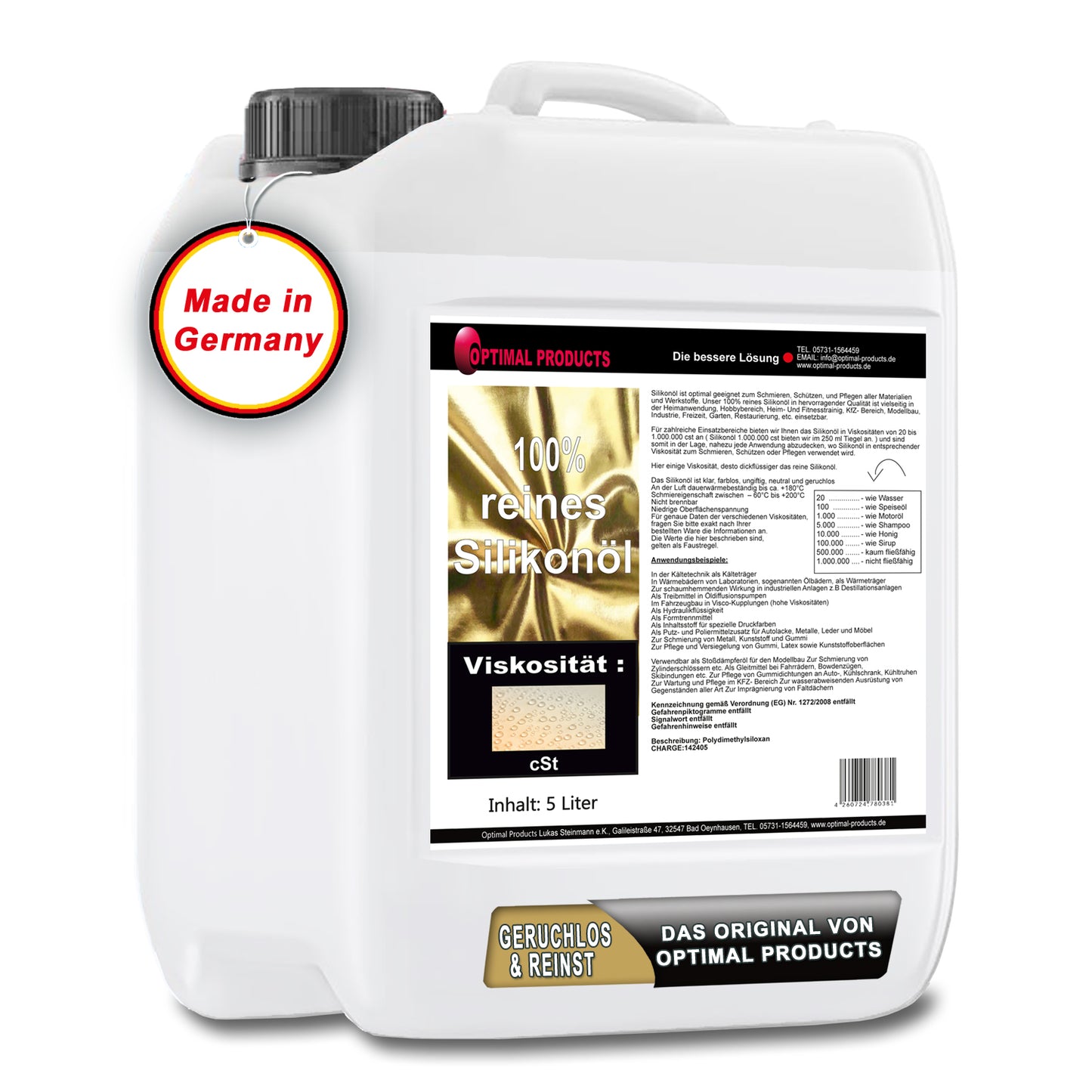 Silikonöl 5 Liter