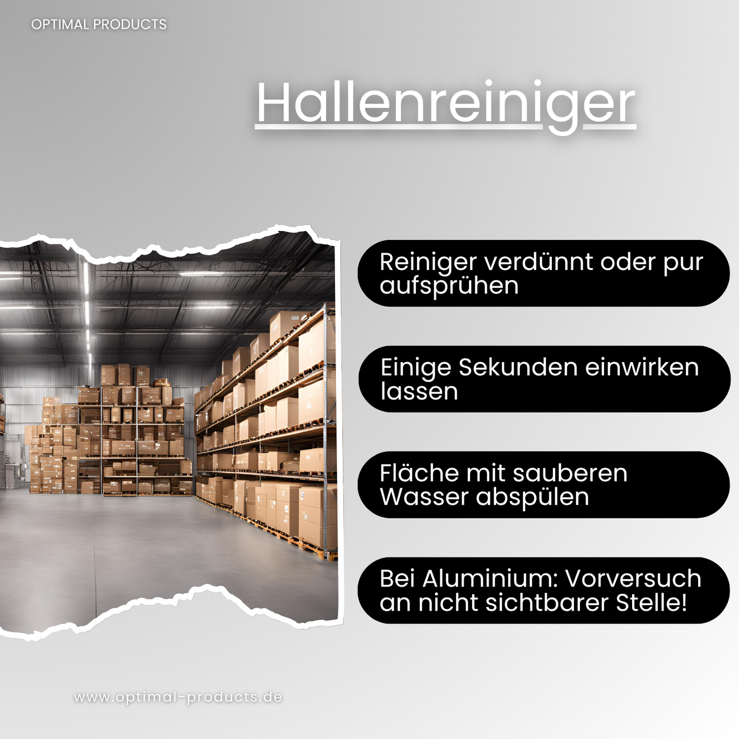 Hallenreiniger - Reinigungskonzentrat