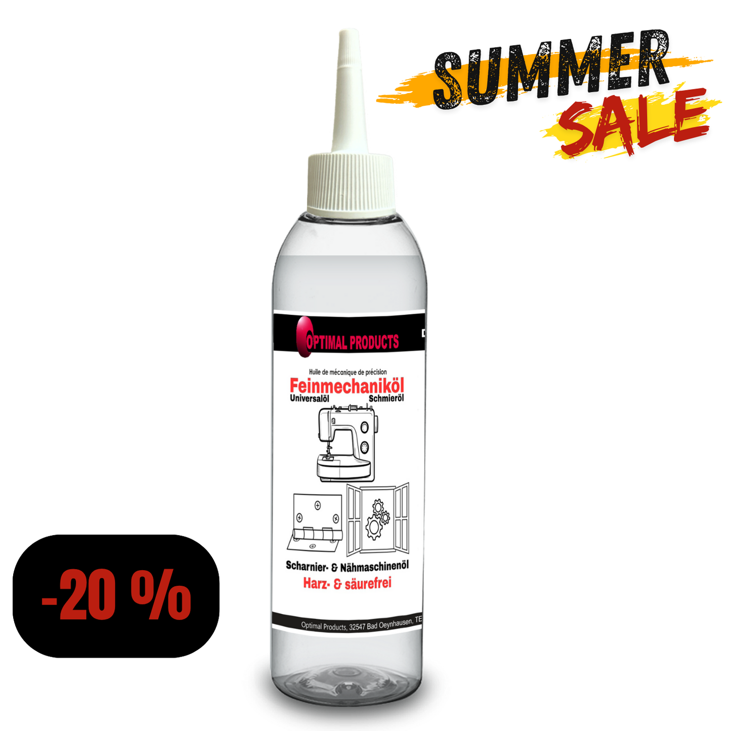 Feinmechaniköl 250ml + Dosierspitze
