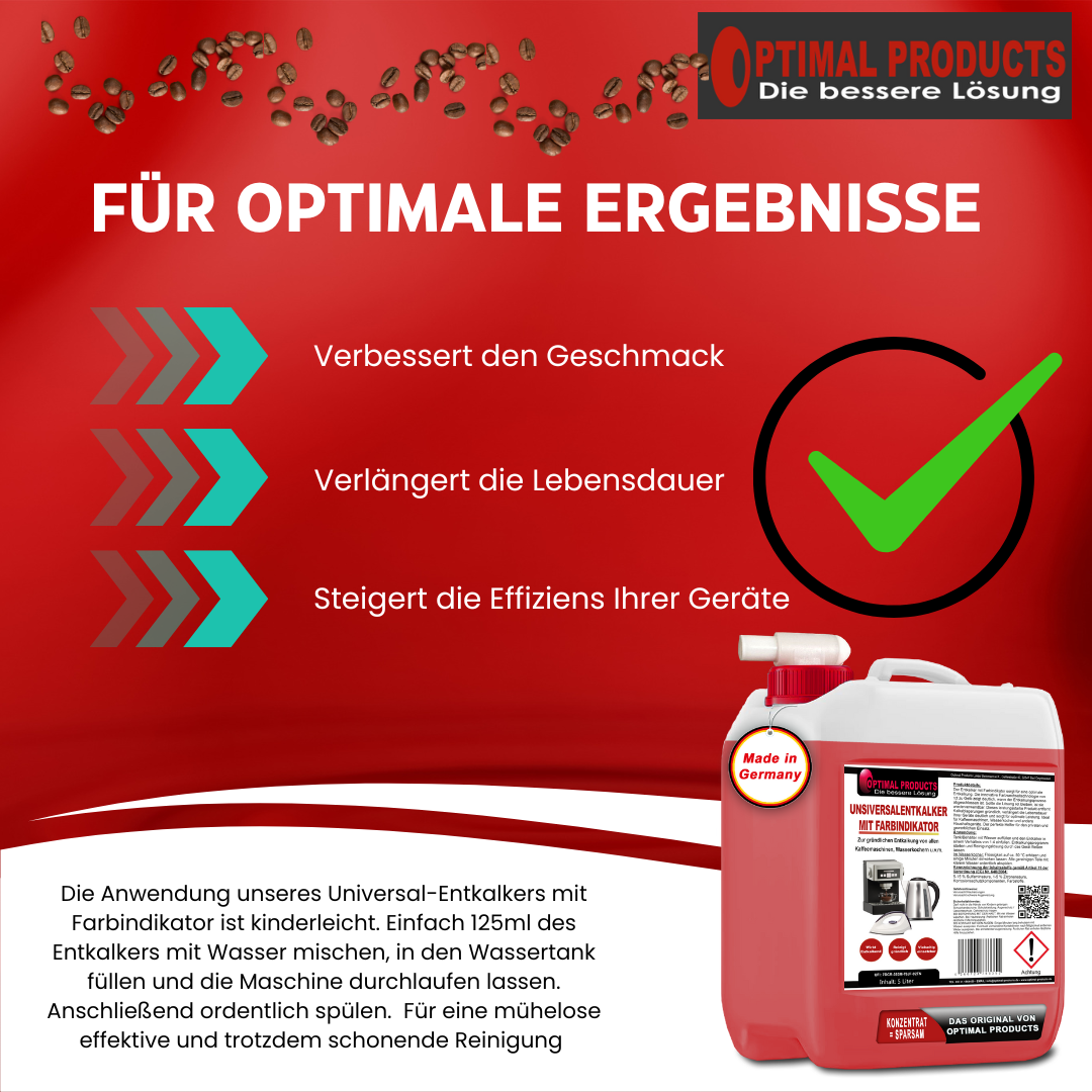 Universalentkalker mit Farbindikator