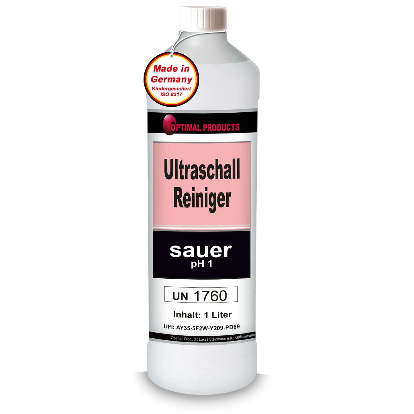 Ultraschallreiniger sauer