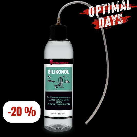 Silikonöl zur Wartung und Pflege von Laufbändern und Sportgeräten