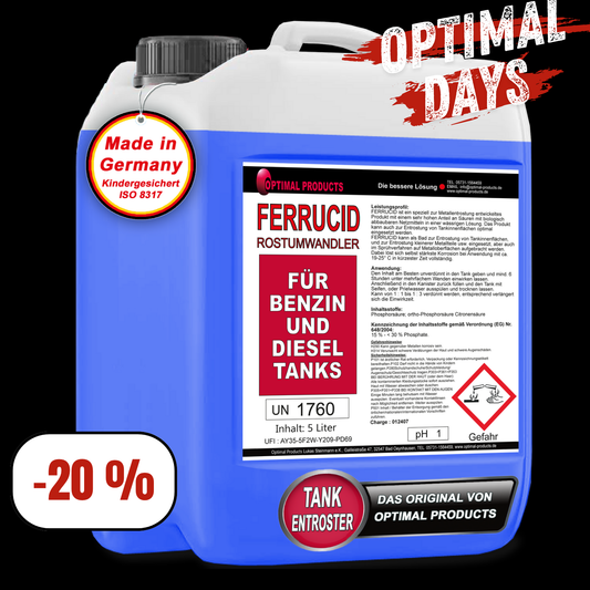 Rostumwandler Benzin und Dieseltanks