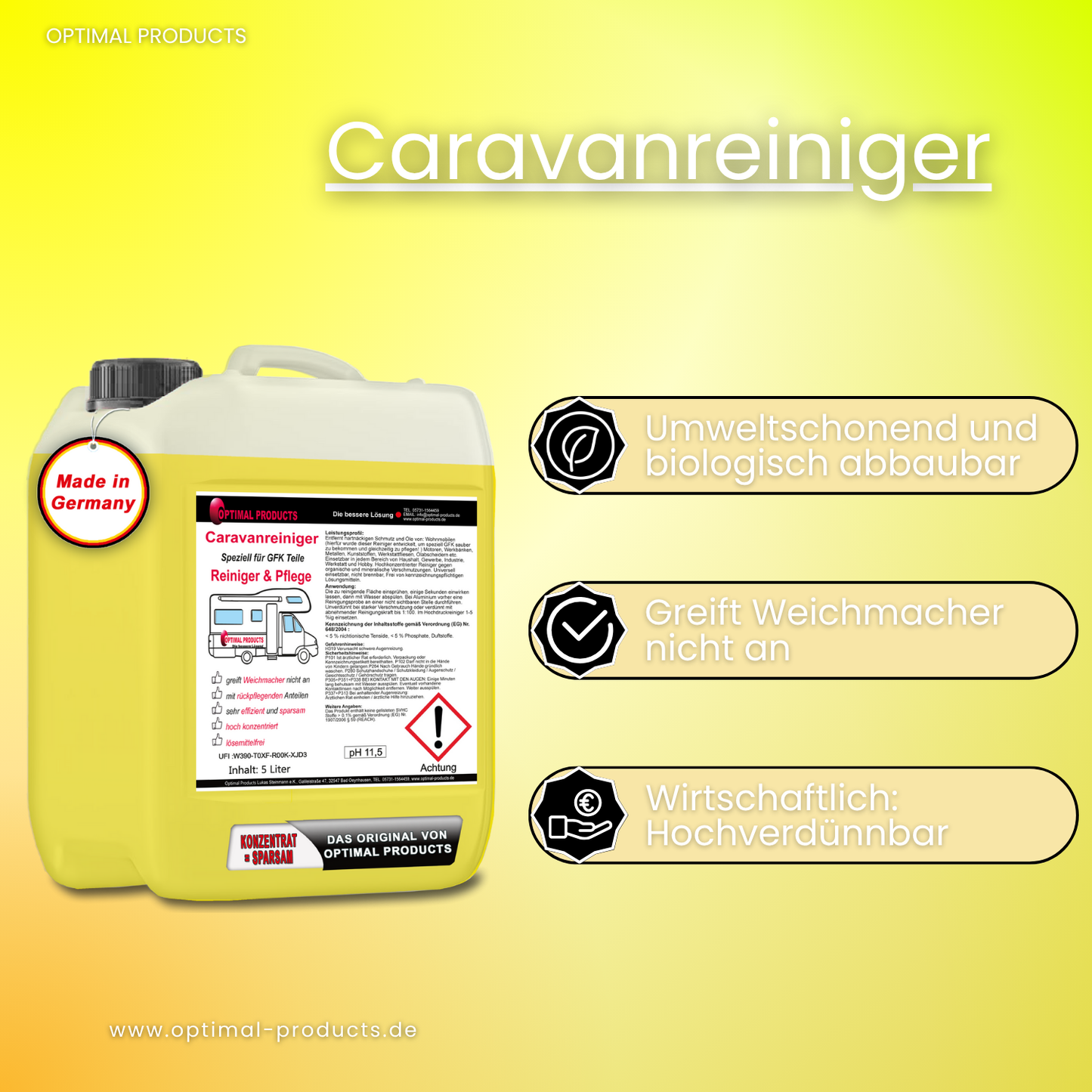Caravanreiniger