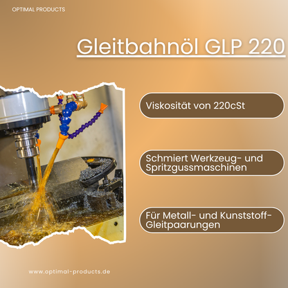 Bettbahn- / Gleitbahnöl GLP 220