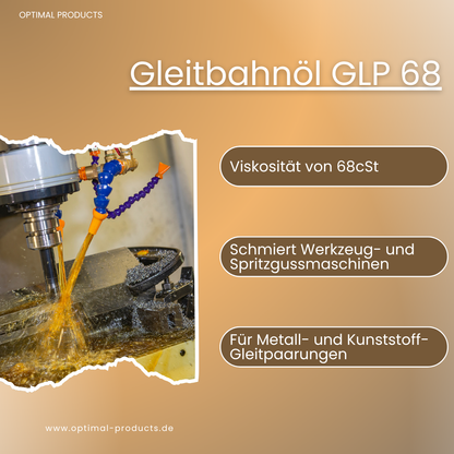 Bettbahn- / Gleitbahnöl GLP 68