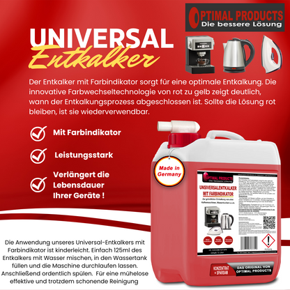 Universalentkalker mit Farbindikator